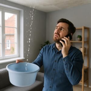 Wat te doen bij een daklekkage in Amersfoort Snel stappenplan