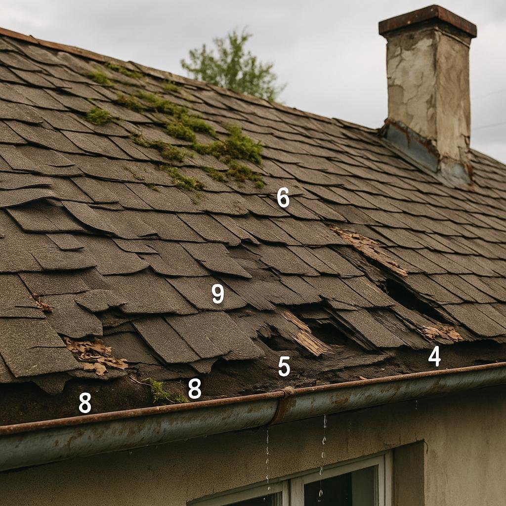 10 tekenen dat uw dak toe is aan onderhoud: wat te doen