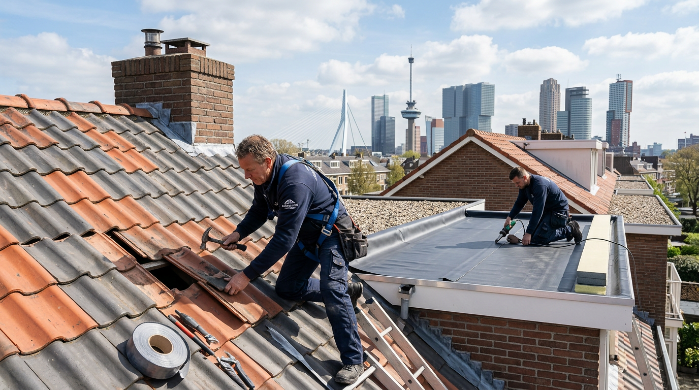 Vakkundige dakreparatie in Rotterdam voor snelle en duurzame oplossingen.