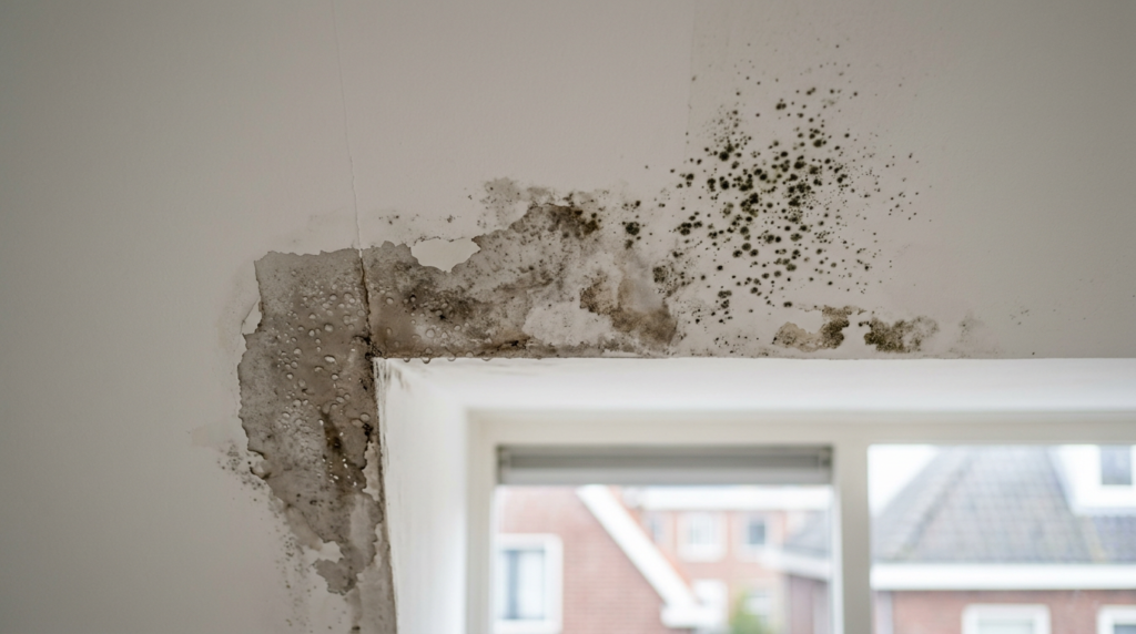 Vochtplekken of Schimmel? Hoe Herken Ik een Daklekkage aan Mijn Dak in Rotterdam