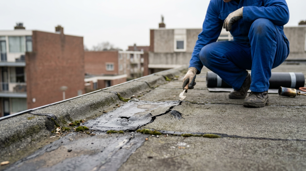 7 factoren die de kosten dakreparatie plat dak bepalen